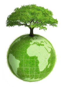 Planète terre végétale