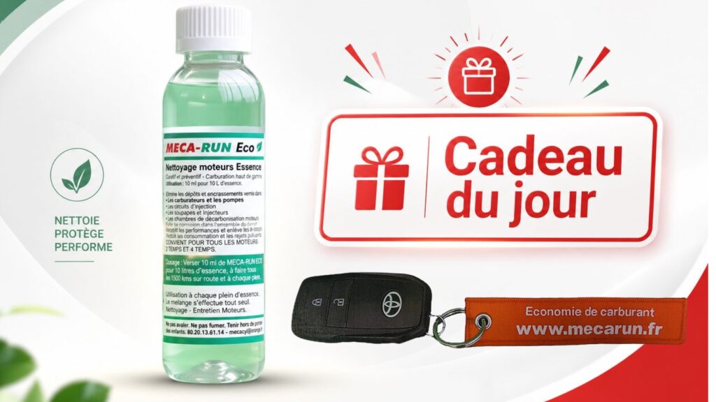 Visuelle promo du jour, flacon plus porte-clés flammes offerts